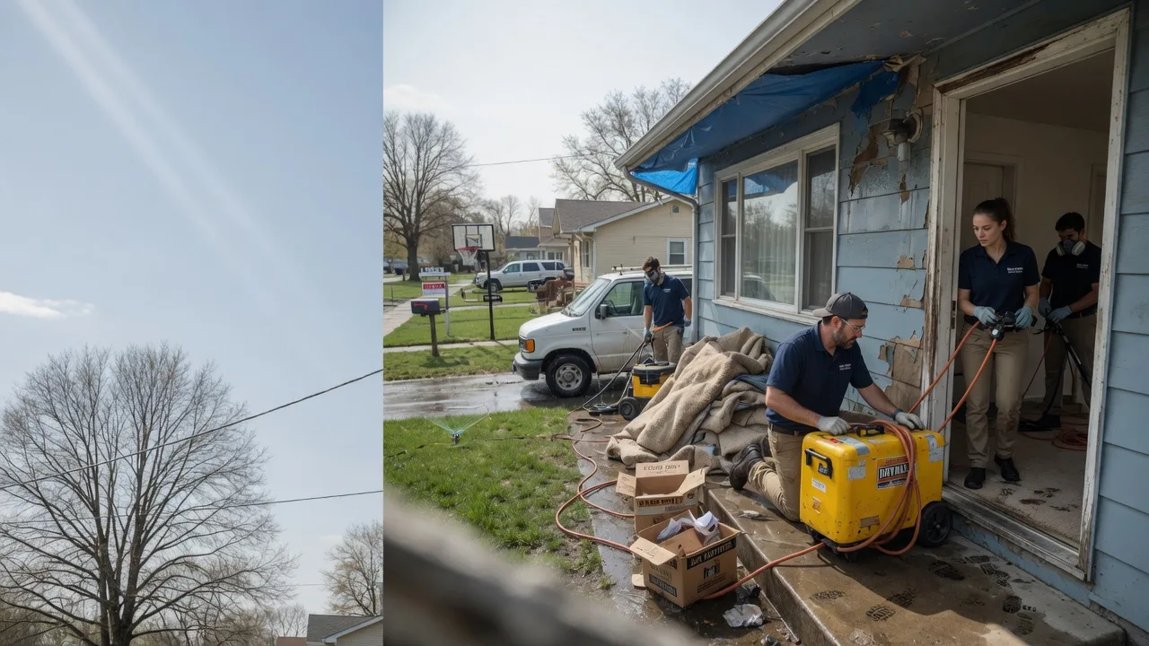 Basement Flood Cleanup in Eau Claire, WI near me